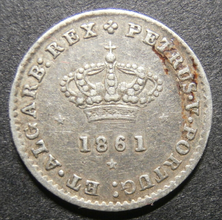 Read more about the article Portugal – 50 Reis 1861 silver