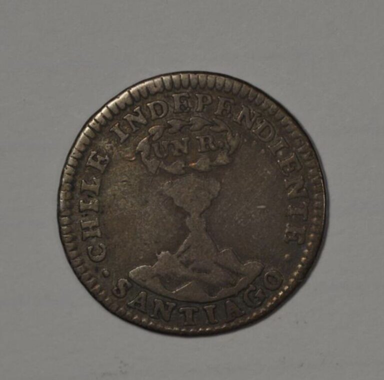 Read more about the article 1834 Chile Un Real Volcano Silver Republican Coin 16k Mintage Santiago