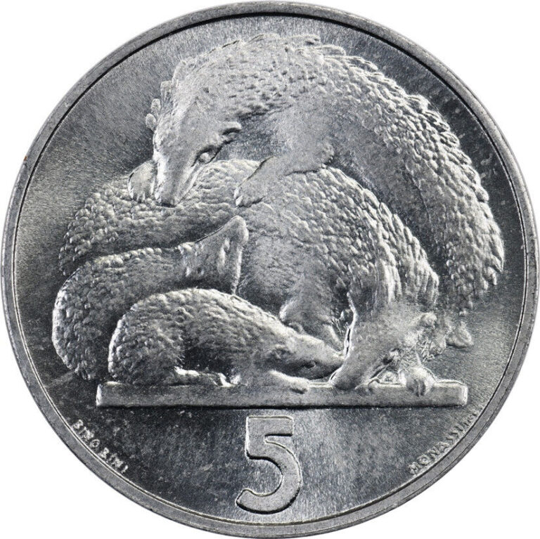 Read more about the article San Marino – 5 Lire – 1975  – Unc – European Hedgehog