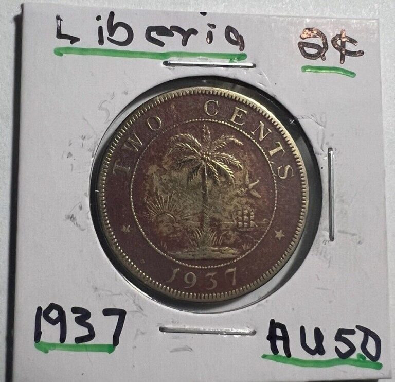 Read more about the article LIBERIA  2 Cent 1937 very rare