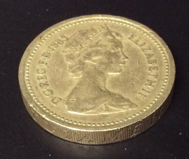 Read more about the article British 1 Pound Coin dated 1983 (first year for 1 pound coin‼️)