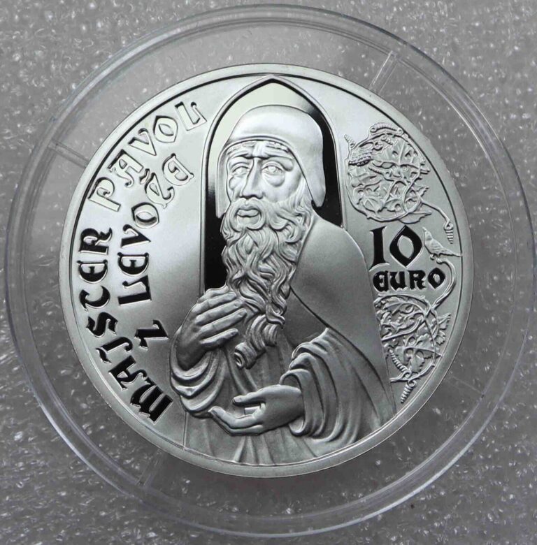 Read more about the article Slovakia 10 Euro 2012  Pavol of Levoca Silver PROOF coin NO BOX/NO COA [721