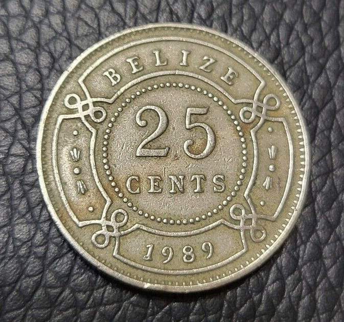 Read more about the article 1989 Belize 25 Cents Coin