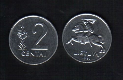 Read more about the article Lithuania 2 CENTS KM-86 1991 Pre Euro UNC HORSE RIDER Lithuanian Currency COIN