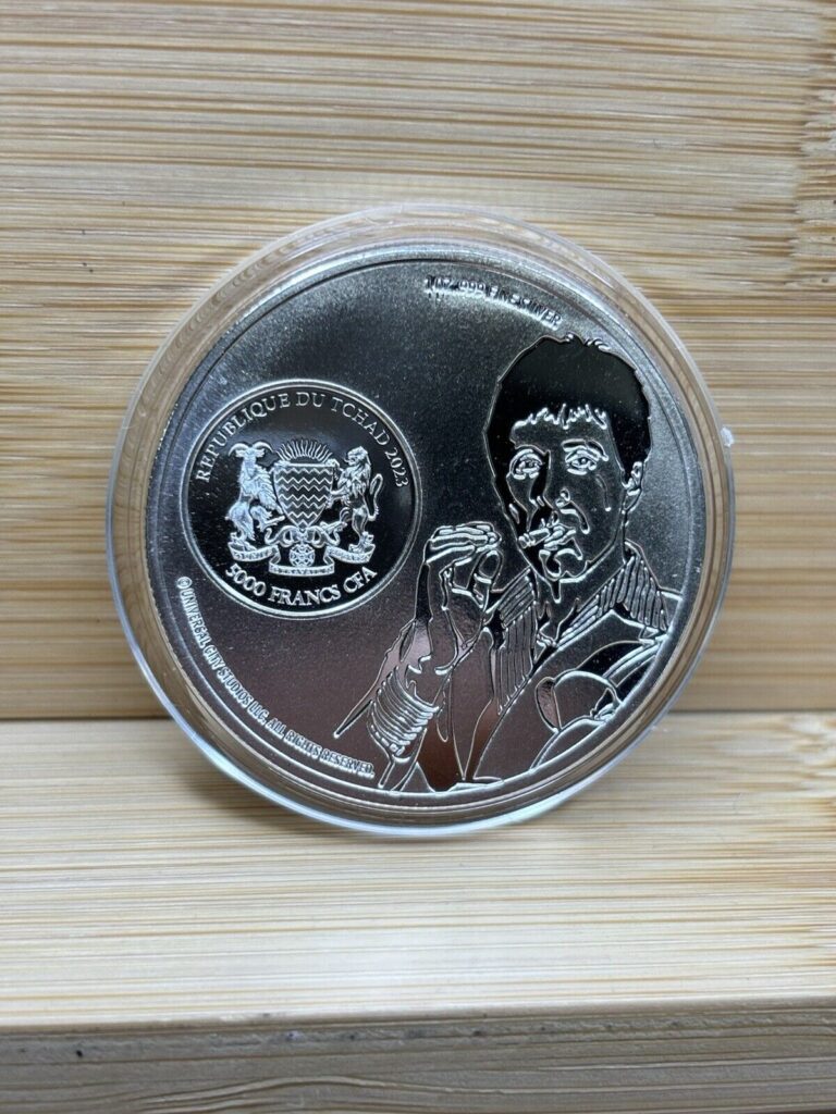 Read more about the article 2023 Chad 1 oz Silver 5000 Francs Scarface 40th Anniversary Coin Gc