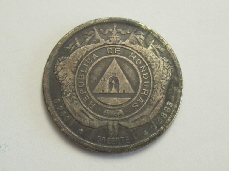 Read more about the article 1883 Honduras Silver 50 cents