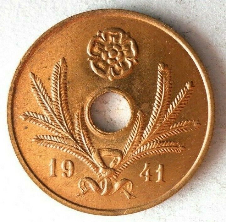 Read more about the article 1941 FINLAND 5 PENNIA – BU/UNC RED – WW2 Era Coin – FREE SHIP – BIN OOO