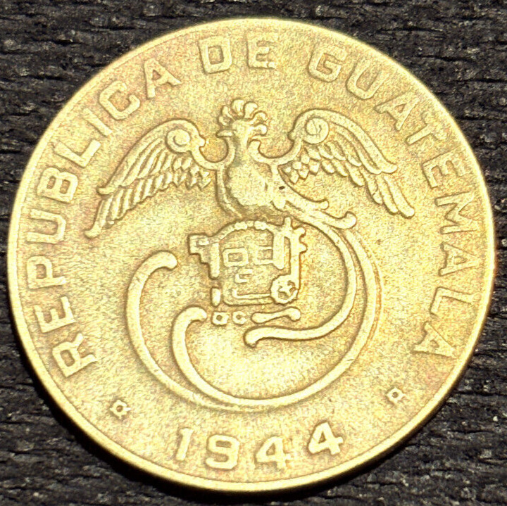 Read more about the article 1944 Guatemala Un Centavo de Quetzal