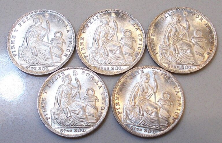 Read more about the article 1916 PERU 1/5 SOL F.G SILVER COINS! BU++ CONDITION! 30 AVAILABLE!