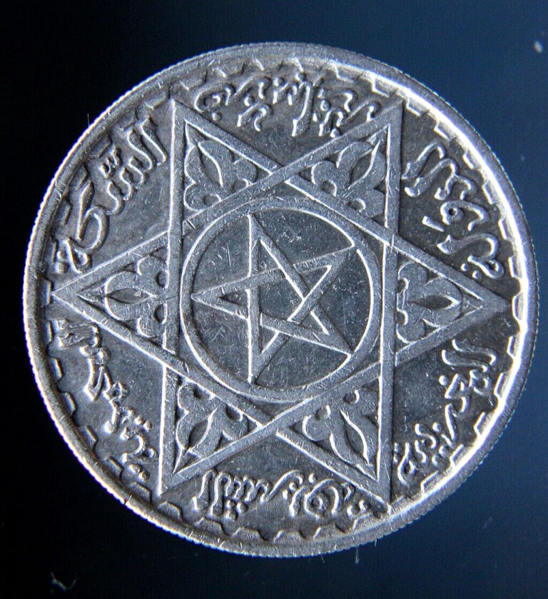 Read more about the article Marocco  200 Francs  1953  Silver coin