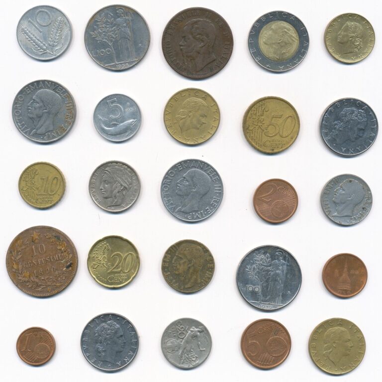 Read more about the article LOT OF 25 ASSORTED ITALY COINS