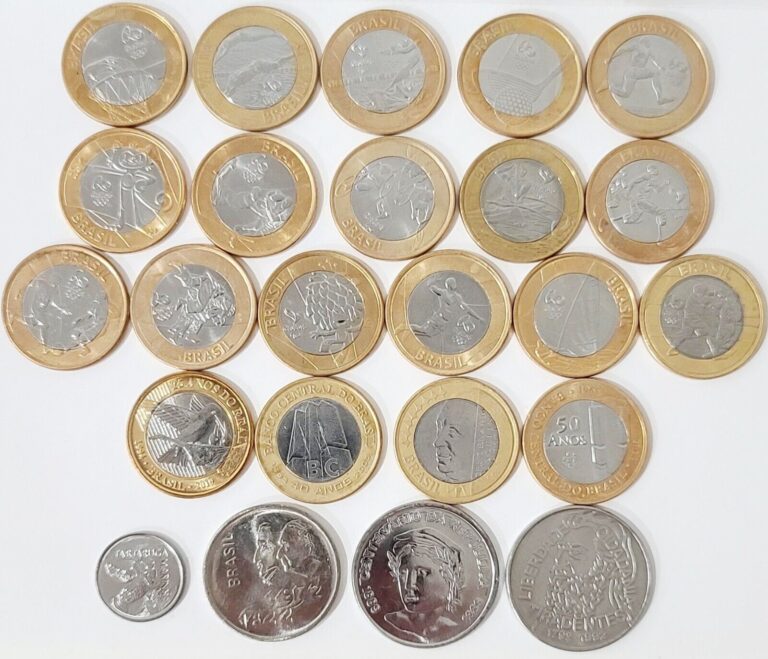 Read more about the article Brazil Coins  24 Commemorative Coins