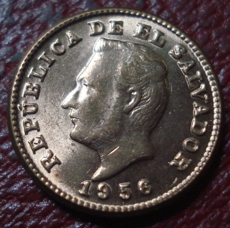 Read more about the article 1956 EL SALVADOR 1 CENTAVO IN UNCIRCULATED CONDITION