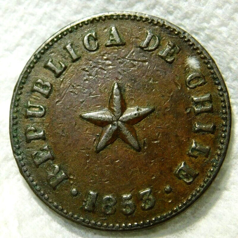 Read more about the article Chile 1853  Half Centavo    228-833
