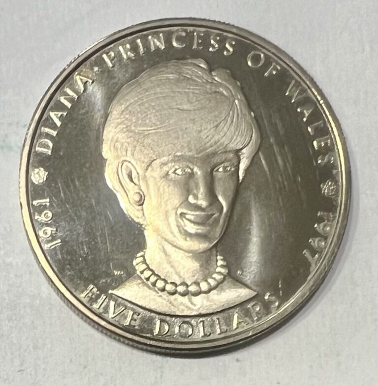 Read more about the article Diana Princess of Wales 1961-1997 $5 Commemorative Marshall Islands