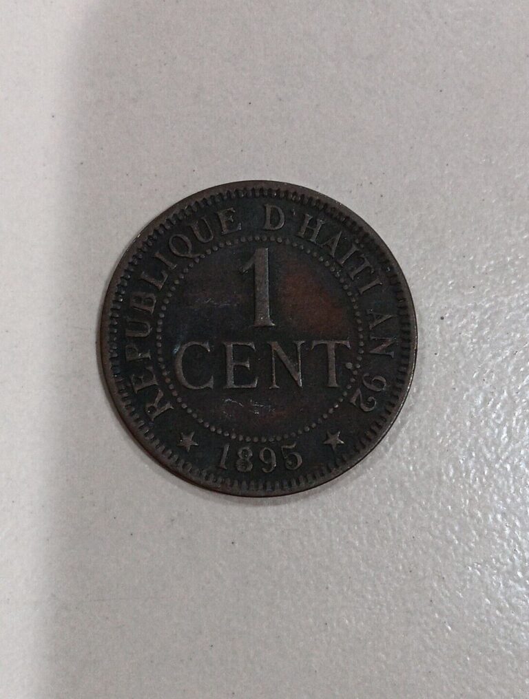 Read more about the article Haiti 1895 One CENT Nice World Coin