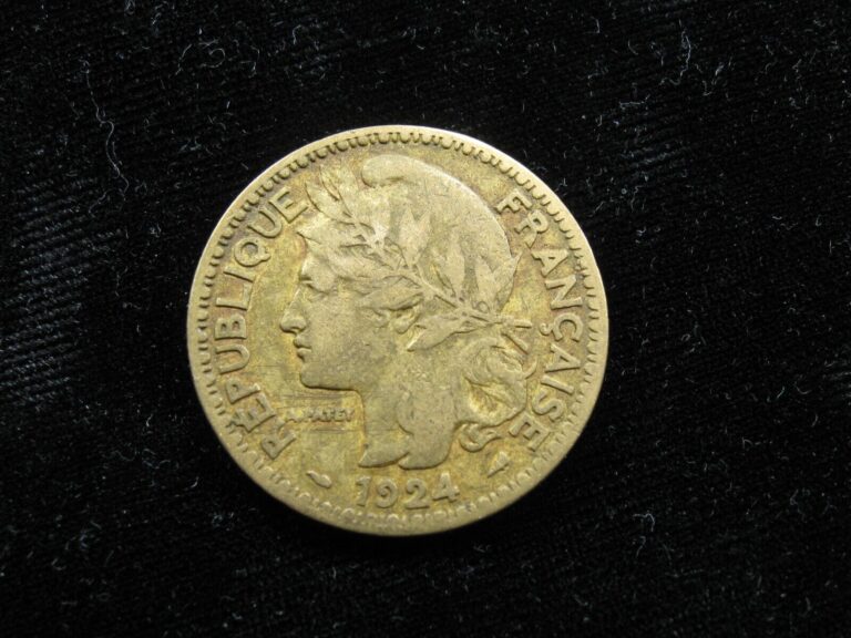 Read more about the article Old world foreign coin TOGO French Mandate 2 francs 1924 KM3 (28)