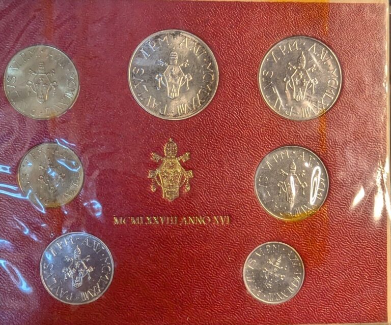 Read more about the article 1978 VATICAN CITY PROOF 5 COIN