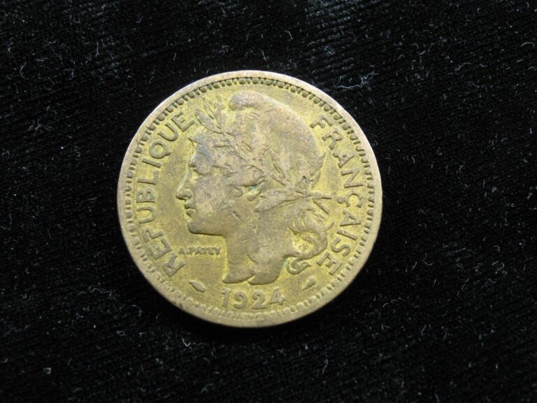 Read more about the article Old world foreign coin TOGO French Mandate 2 francs 1924 KM3 (30)