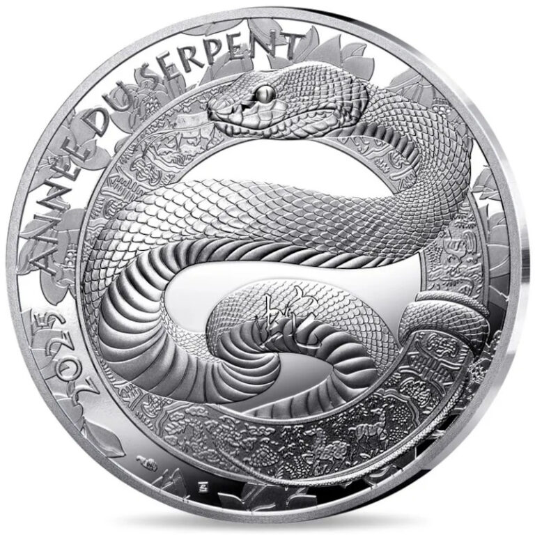 Read more about the article 2025 France € 10 Euro Silver Proof Coin – Lunar Year of the Snake