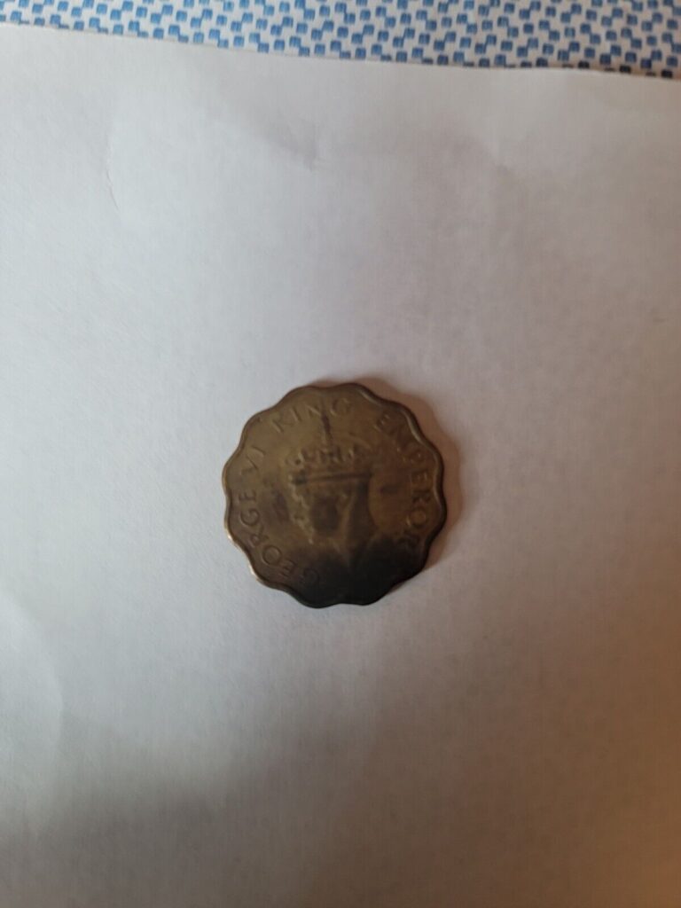 Read more about the article Vintage Old Rare George VI King Emperor One Anna 1942 Coin