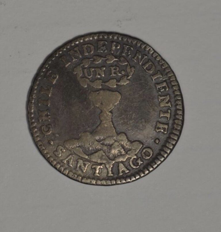 Read more about the article 1834 Chile 1 Real Volcano Silver Republican Coin 16k Mintage Santiago