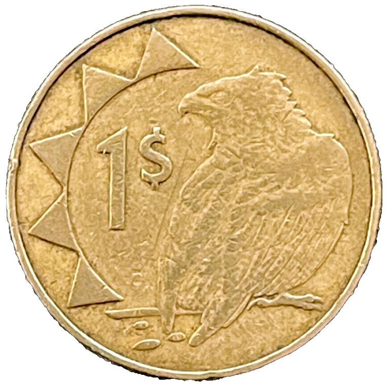 Read more about the article 1996 Namibia Coin $1 One Dollar KM# 4 South Africa Coins Exact Shown FREE SHIP