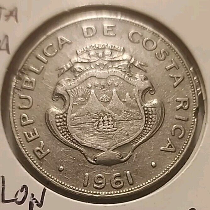 Read more about the article 1961 1 Colon Costa Rica XF #8017