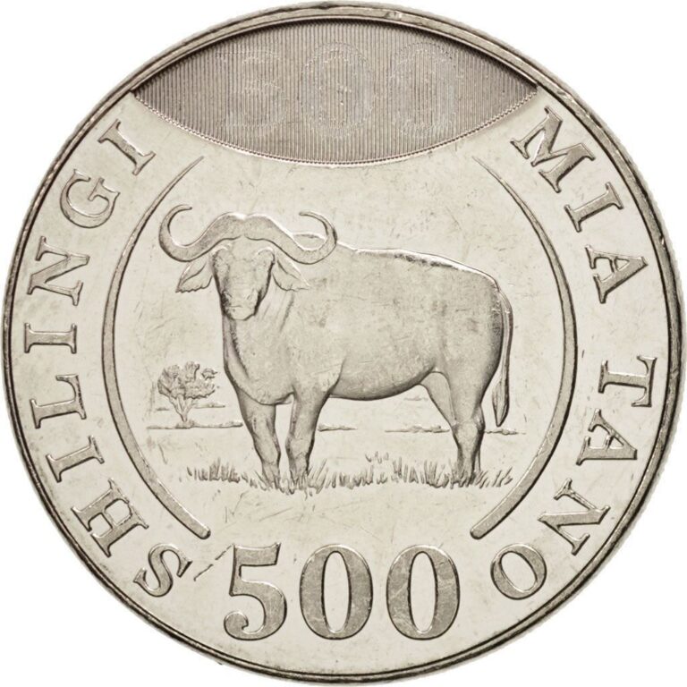 Read more about the article Tanzania | 500 Shilingi Coin | Buffalo | Uc:1 | 2014 – 2019