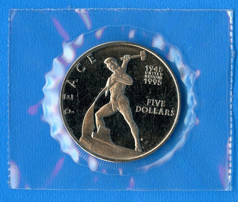 Read more about the article 1995 Marshall Islands $5 United Nations Peace Commemorative Coin Sealed