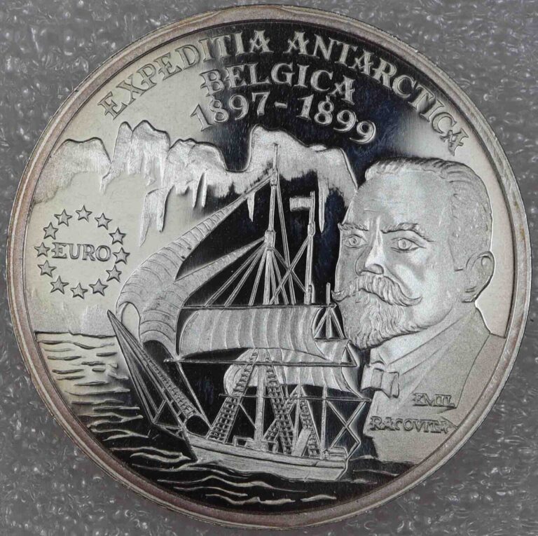 Read more about the article Romania 100 Lei 1999 Antarctic Expedition Silver Coin  [1068