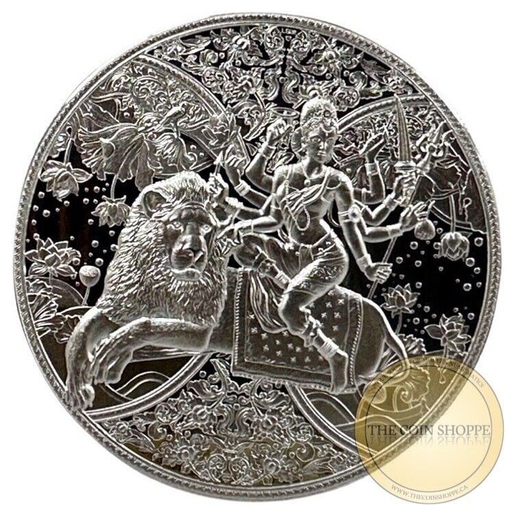 Read more about the article DURGA 2023 2000 FRANCS CFA 1 OZ PURE SILVER   CAMEROON  LE GRAND MINT