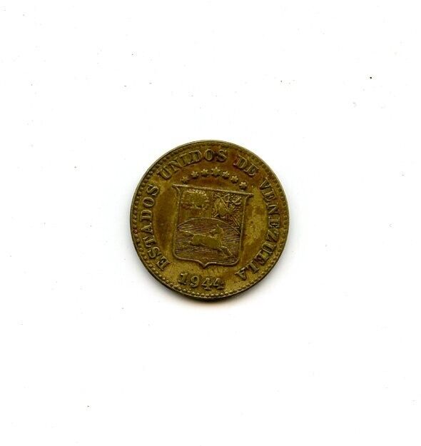 Read more about the article 1944 Venezuela Estados Unidos de Venezuela – 5 Centimos Coin