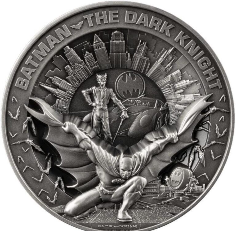 Read more about the article 2024 Barbados 10 oz Silver Batman The Dark Knight DC Comics Coin