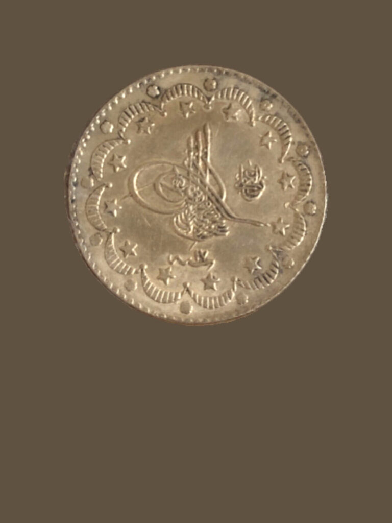 Read more about the article Ottoman Empire 5 Kurus Silver Coin – 1893 (1293 AH 1876 Yr17) – AU