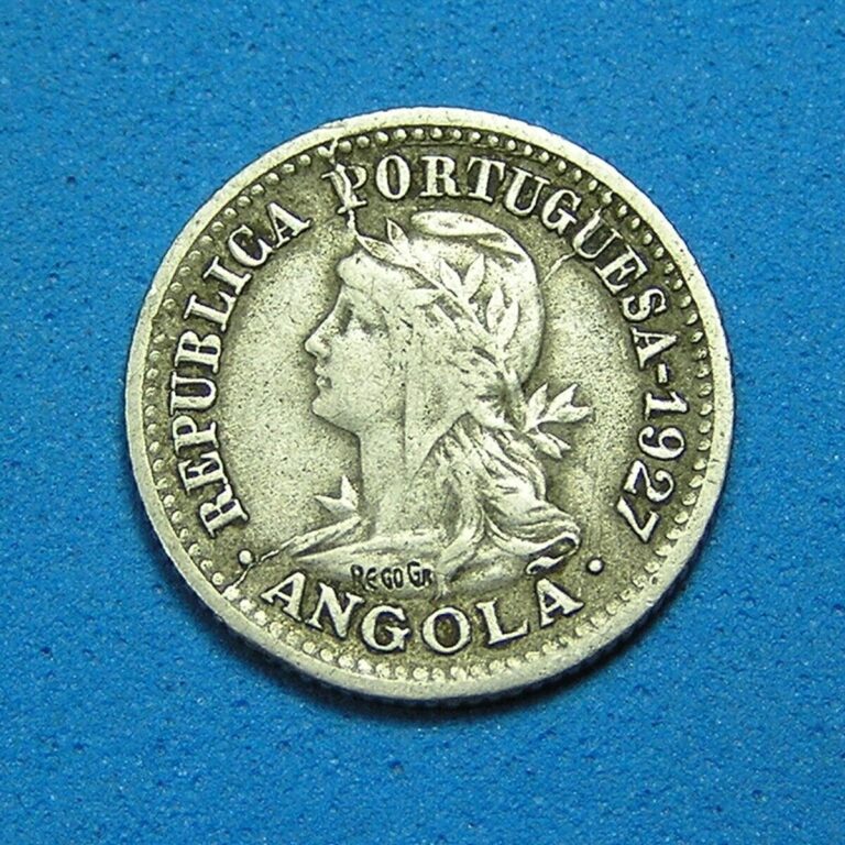 Read more about the article Angola 5 Centavos (1 Macuta) Coin 1927 KM-66  Free S/H after 1st item