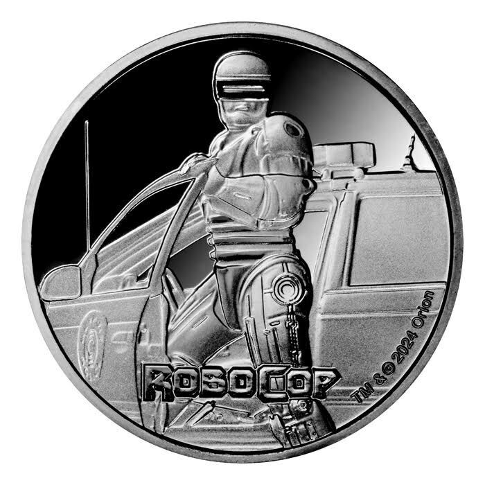 Read more about the article 2024 Fiji Robocop 1 oz Silver BU Coin in capsule