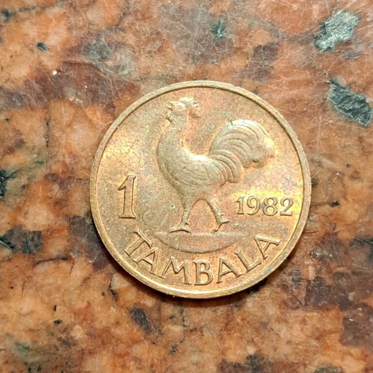 Read more about the article 1982 MALAWI 1 TAMBALA COIN – #B4966