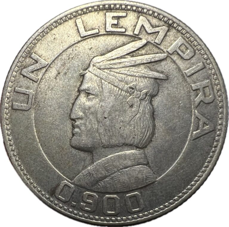 Read more about the article 1932 Honduras Lempira Circulated Silver Coin