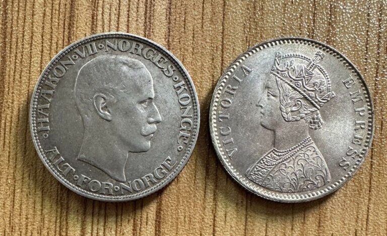 Read more about the article 1910 Norway 2 K Silver +1890