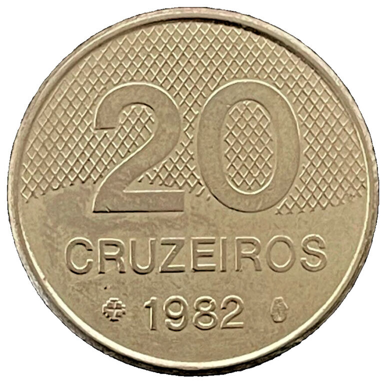 Read more about the article 1982 Brazil Coin 20 Cruzeiros Brasil South America Coins EXACT SHOWN Free Ship
