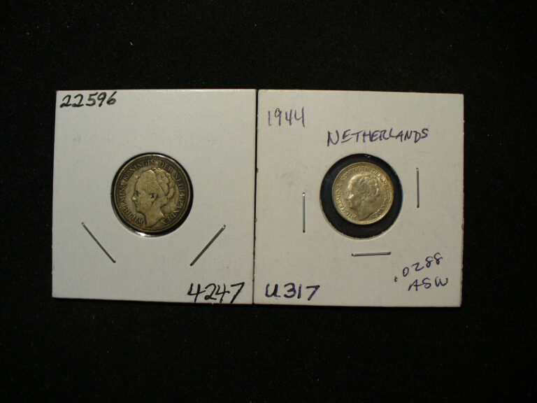 Read more about the article Two Silver Netherlands Vintage Coins