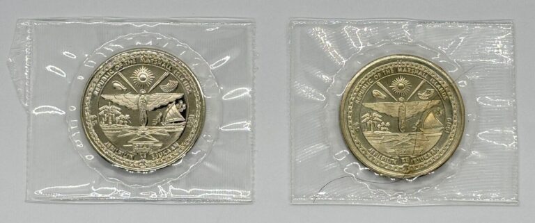 Read more about the article 1989 and 1991 Republic of Marshall Islands $5 Sealed Commemorative Coins-Set of 2