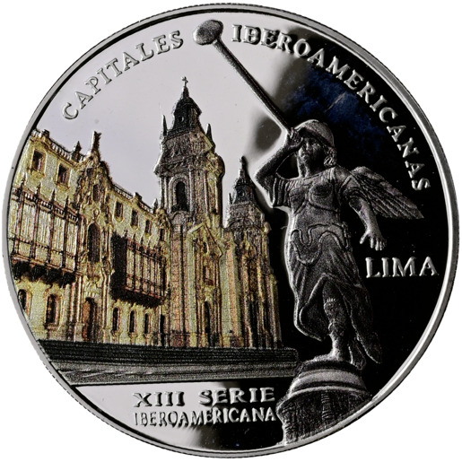 Read more about the article PERU 2024 XIII IBERO AMERICAN SERIES ONE SOL .925 SILVER COIN PROOF LIMA CAPITAL