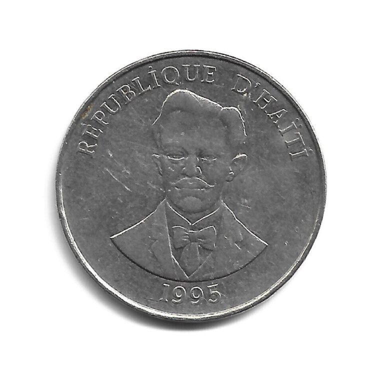 Read more about the article World Coins – Haiti 50 Centimes 1995 Coin KM# 153a