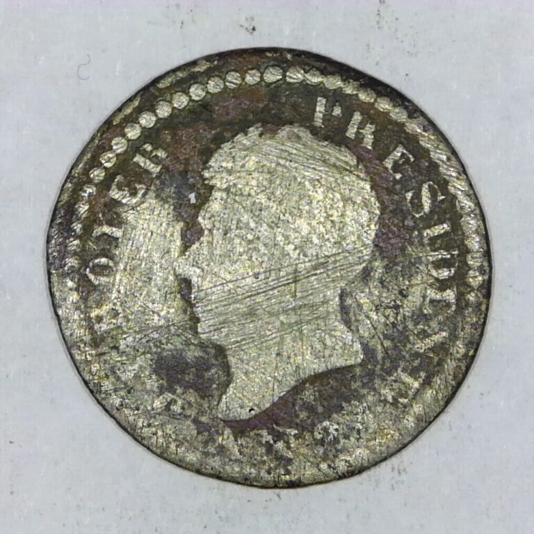 Read more about the article 1827 (AN 24) Haiti 12 Centimes RARE Z228