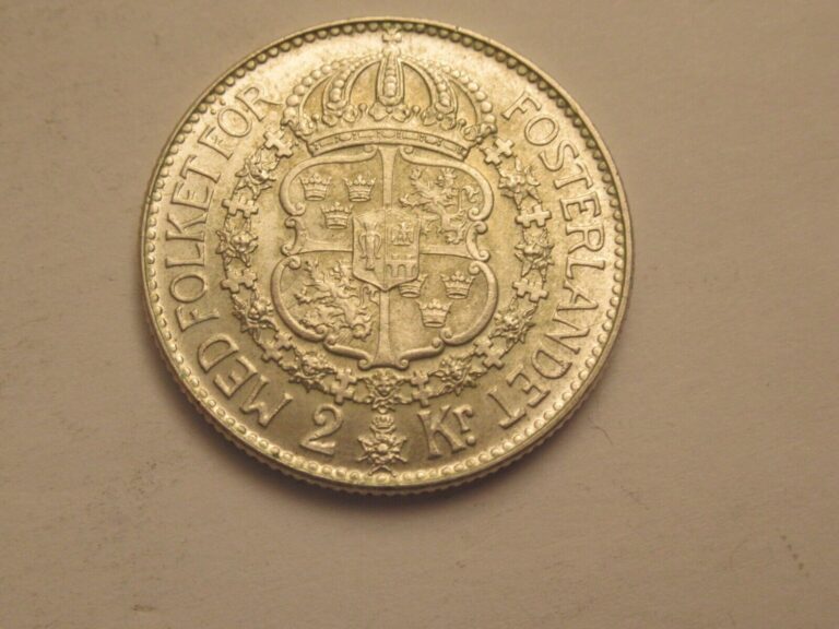 Read more about the article 1940 Sweden Silver 2 Kronor