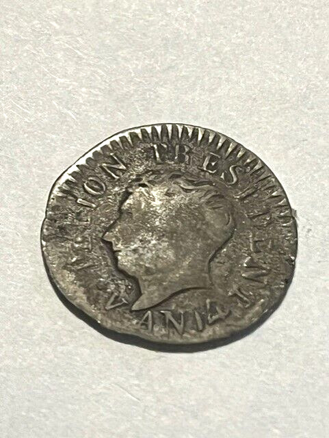 Read more about the article 1817 Haiti 12 Centimes/Silver/AG #13840