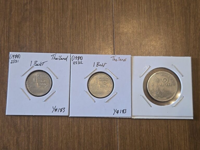 Read more about the article (3x) Thailand Coins Lot