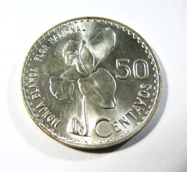 Read more about the article 1962 Guatemala Silver 50 Centavos